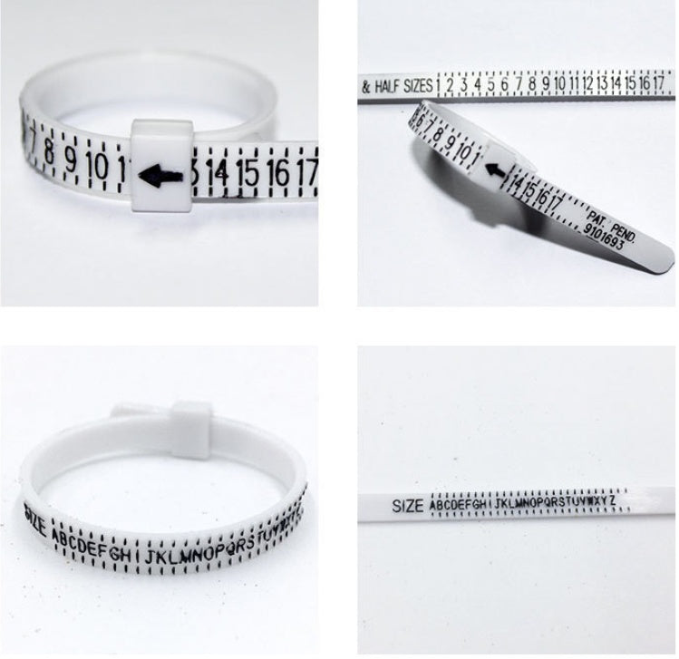 USUK British Standard Ring Ruler
