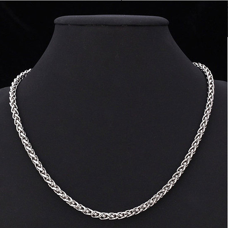 Titanium Steel Men's Keel Chain All-Match Necklace