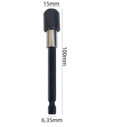 Hexagon Handle Black Cap Quick Release Self-locking Extension Connector