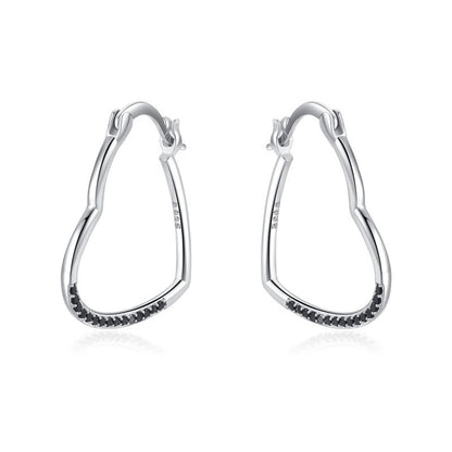Creative Hollow Heart-shaped Zircon Necklace