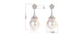 Elegant pearl earrings