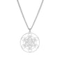 European and American Stainless Steel Hollow Pendant Supernatural Moon Goddess Necklace Couple Fashion Jewelry Factory Outlet