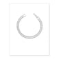 Simple zircon bracelet