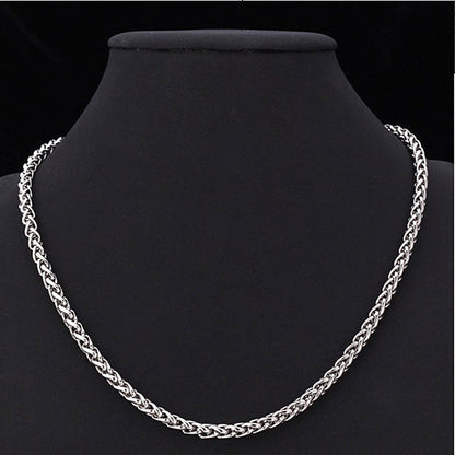 Titanium Steel Men's Keel Chain All-Match Necklace