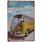 Retro Tin Painting Hot Selling Metal Crafts In Europe And America