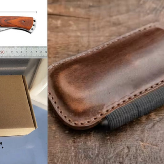 Three Fold Outdoor Camping Knives With Nylon Sets