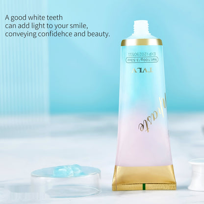Colorful Pure White Toothpaste Pure White Tooth Stain Removal