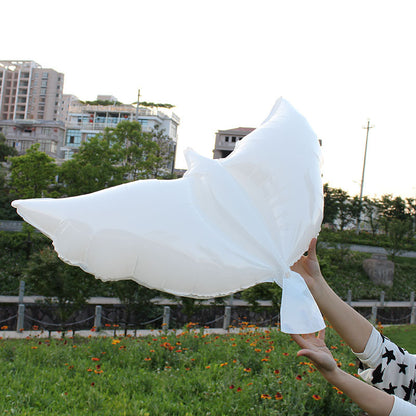 peace pigeon aluminum film balloon