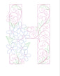 Paper Filigree Painting Kit - Letters