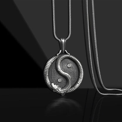 Men's Personalized Stylish And Simple All-match Pendant Sweater Chain