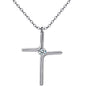 Cross Pendant New Simple Necklace Titanium Steel Plating