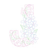 Paper Filigree Painting Kit - Letters