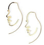 Creative Abstract Face Contour Earrings Fashion Trendy Personality Earrings