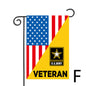 Polyester American Veteran Veteran Garden Flag