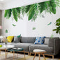 Wall Stickers Nordic  Green Plants Ins Wind