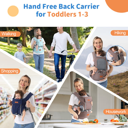 Multi-functional Baby Waist Stool For Newborns To Hold The Baby Artifact Toddler Front And Rear Dual-purpose Baby Carrier