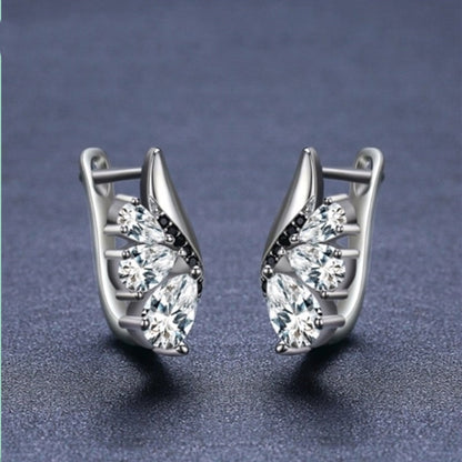 Classic Wings Shape Women's Drop-shaped Zircon