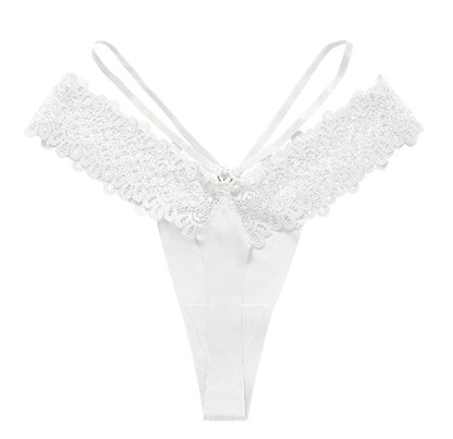 Lace Stitching Seamless Ice Silk Quick-drying Sports Underwear