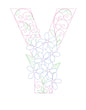 Paper Filigree Painting Kit - Letters