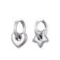 XINGX Earrings Stainless Steel Glossy Earrings