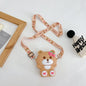 Children's Cartoon Strawberry Bear Shoulder Bag