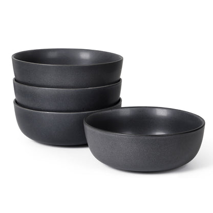 Ceramic Bowls For Kitchen, 27oz  Bowl Set Of 4  For Cereal, Salad, Pasta, Soup, Dessert, Serving  Dishwasher, Microwave And Oven Safe